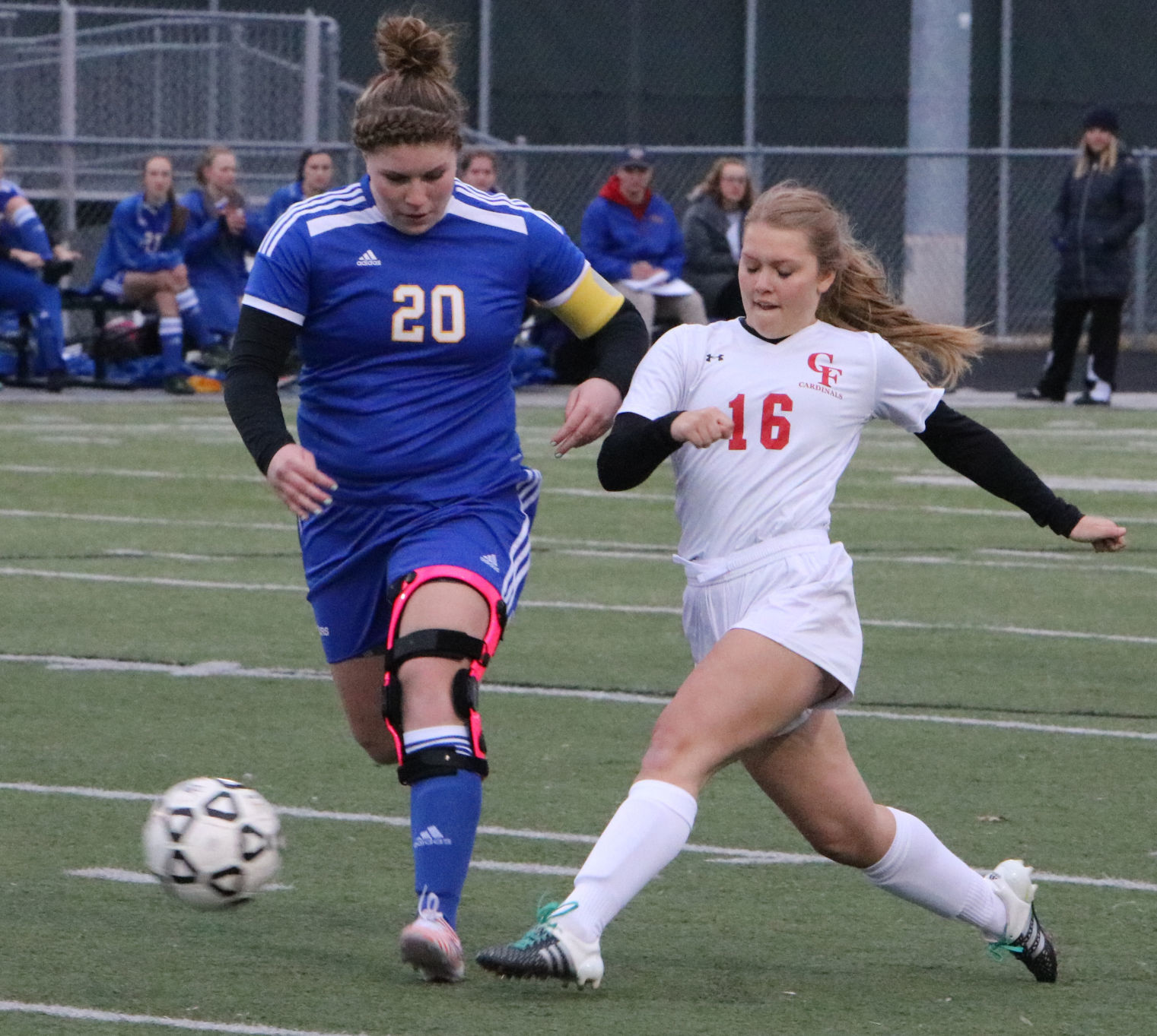 Rice Lake at Chi-Hi girls soccer 4-12-18